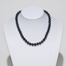 Kette Perlen Ø 8,5 - 9,5 mm schwarz