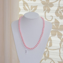 Kette Perlen Ø 8,5 - 9,5 mm rosa